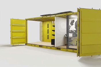 Container House sports Cabinet