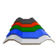 T885/930/960 uPVC Twinwall Hollow Roof Sheets