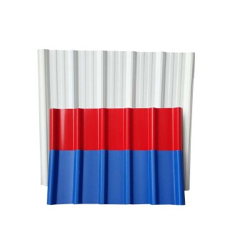 1130mm uPVC Trapezoidal Roofing Sheets