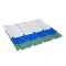 1070mm uPVC High Pit Roofing Sheets