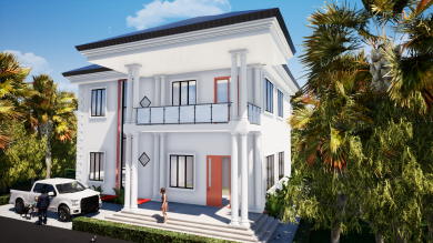 Comfortable and unique villa design