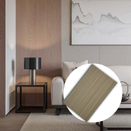 Bamboo Charcoal Wood Veneer Interior Decorative Panels PVC Hotel Office Suspended Ceilings Background WPC Wall Board PVC Wall Panels