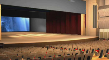 Stage fire curtain