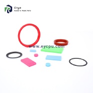 Non Standard PVC POM Plastic Fastener Round Flat Ring Washers Insulation Nylon Gasket