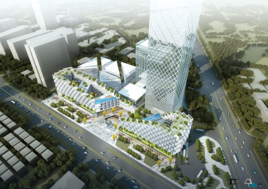 Longgang Tianan Cyber Commercial Complex Design