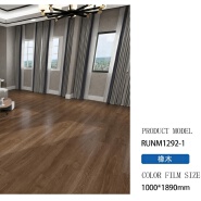 Spc Click-Lock Flooring Waterproof, with Patented Anti-Slip Surface RUNM1292-1294