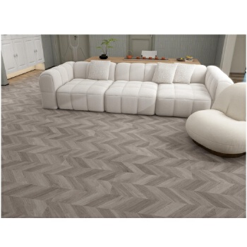 Spc Stone Plastic Lock Buckle Herringbone Splicing Flooring  83049