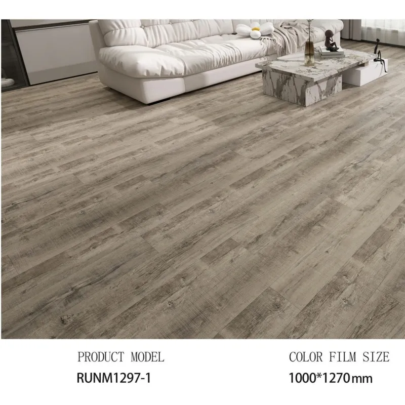Spc Stone Plastic Buckle Flooring Is a Brand New Material That Is Waterproof and Wear-Resistant