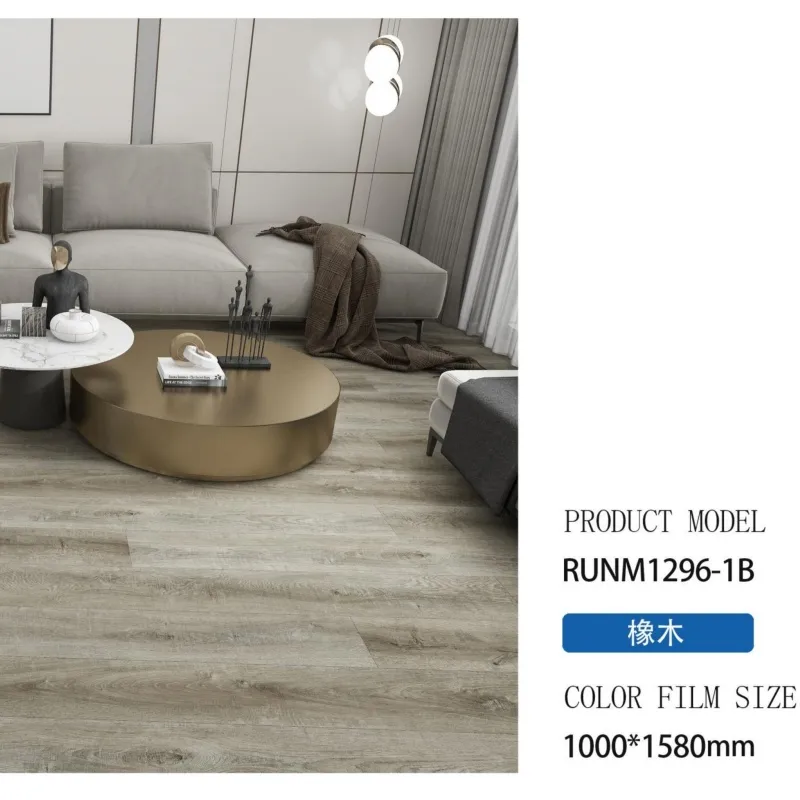 Spc Stone Plastic Buckle Flooring Is a Brand New Material That Is Waterproof and Wear-Resistant