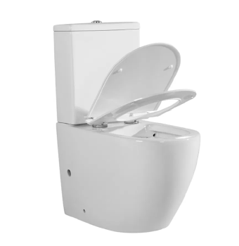 Water Mark P-Trap Bidet Bathroom Ceramic Sanitary Ware Two Piece Washdown Wc Water Closet Toilet with Toilet Set Bowl Seat Cover 2376A