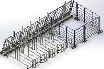 Husbandry Steel Structure HSS00001