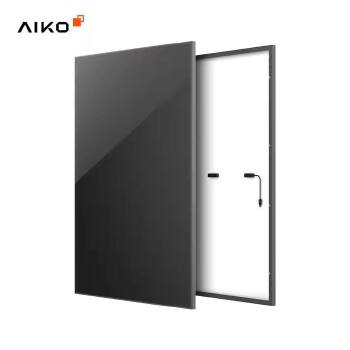 AIKO Comet 2U Full Black Micro-Panel 645W to 670W High Temperature Resistance N-Type Micro-Crack Resistant