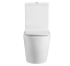 Water Mark P-Trap Bidet Bathroom Ceramic Sanitary Ware Two Piece Washdown Wc Water Closet Toilet with Toilet Set Bowl Seat Cover 2376A