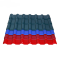 Spanish 1050mm Roofing Sheets Plastic Types House Cover Shingle Materials Profile Spanish ASA UPVC PVC Resin Roof Tiles