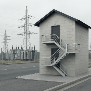 Construction site staff dormitory