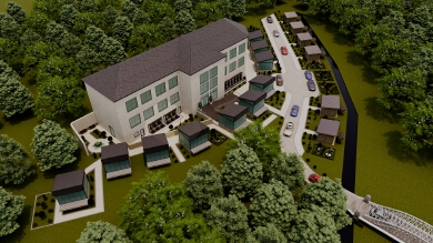 The Natural Villa Courtyard Landscape Design