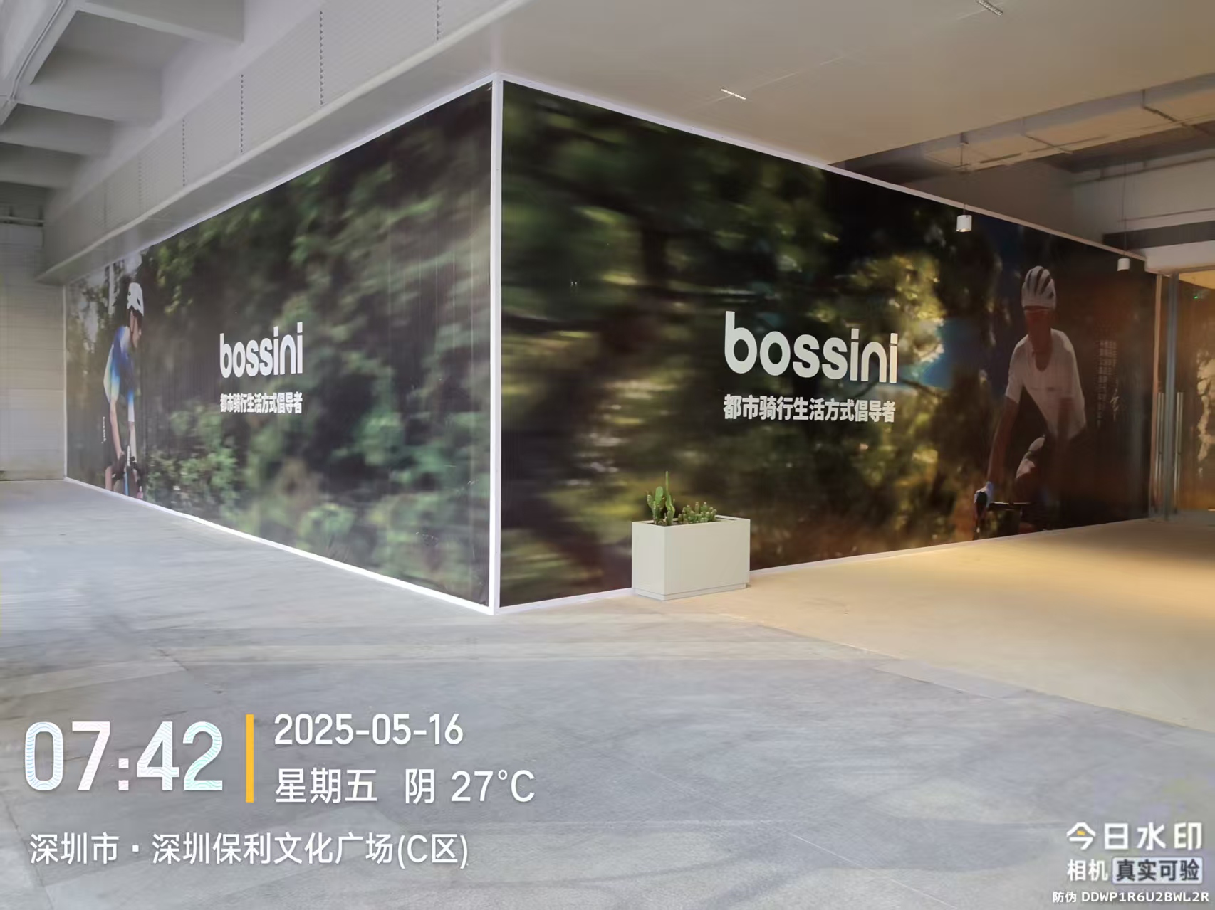 bossini 深圳保利kaledo嘉乐道店