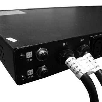 奥盛STS双电源静态切换开关市电UPS电源自动切换器机柜插座MSTS