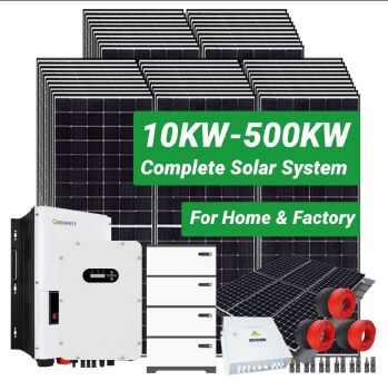 Split Phase 8KW 12KW Solar Solar Lithium Battery Home Storage Energy on off Hybrid Grid System for Home off Grid Full Set