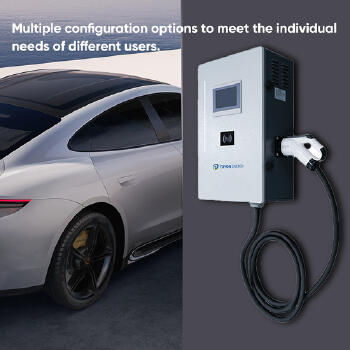Toyon 7 Inch Display Commercial Dc Floor Mounted EV Charger Charging Station 7Kw 20Kw 30Kw 30Kw 40Kw