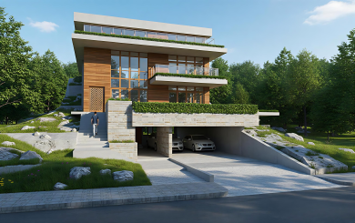 Proposed 600sqm Mountain Villa