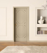 Professional Factory Supply Premium Quality Custom PVC Film Coated WPC Composite Door