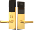 Hotel Door Lock Rfid Card Digital Smart Door Locks with Smart Management System Handle Key Card