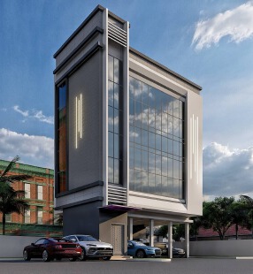 The Modern Commercial Complex Building Design
