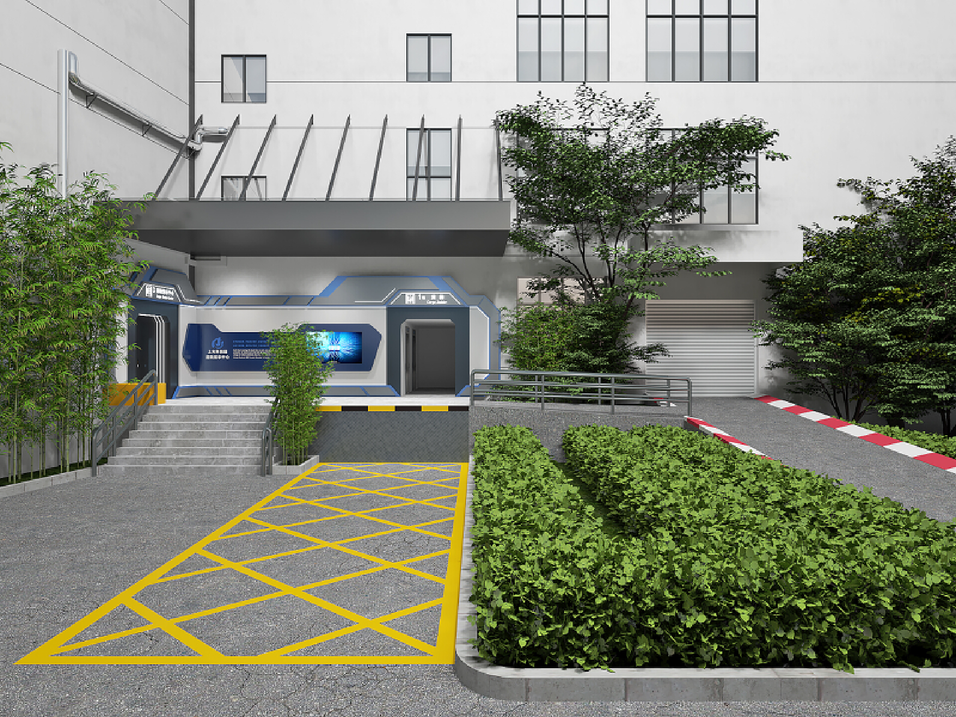 上海某大学半导体芯片工艺展厅（设计+施工）