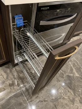 BAINENG Whole House Customization Kitchen Luxury Design Cabinets Stainless Steel Modern Furniture SS Kitchen