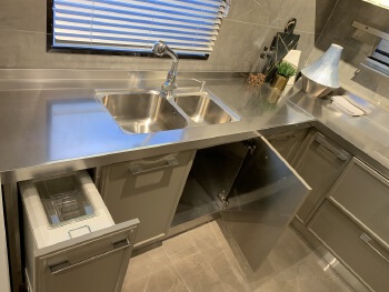 BAINENG 3D Customized Home Furniture Stainless Steel Kitchen Cabinet One-stop Customized Home Whole House Home Customization