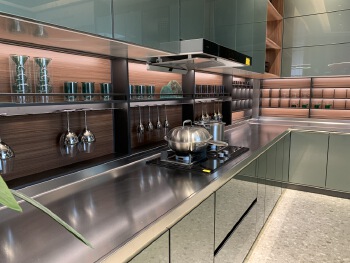 BAINENG Kitchen and Kitchen Furniture From China Manufacturers Stainless Steel Cabinet Cupboards with Smart Customized Design