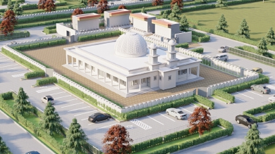 The Modern & Natural  Islamic Mosque Design