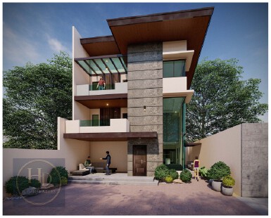 Three-Storey Villa