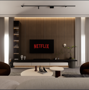 2 Bedroom Villa Interior Renderings 