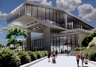 Modern Music Cultural Center Design