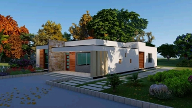 The Modern Villa Design