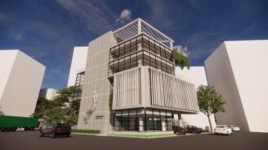 5 Storied Commercial Building 