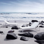 Paris Outdoor Aluminum Sun Lounger