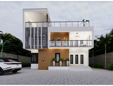 Proposed 6 bedroom duplex
