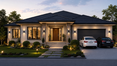 300 metre square modern house with 3bedrooms