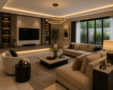 The Elegant Villa Interior Design