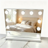 Rectangular Hollywood Vanity Mirror