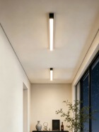 Surface-mounted linear light strip—suitable for hallways, corridors, bedrooms, dining areas, feature walls, and living room ceilings.
