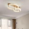 Affordable luxury circular crystal ceiling light—minimalist, modern, and impressive—suitable for living rooms, dining rooms, and master bedrooms.
