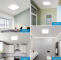 LED Ceiling Light 36W, IP44 Square, 6500K Cool White, 23cm | LED Ceiling Light