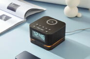 HS2-PD Bluetooth Speaker with Alarm Clock and Wireless Charging Function