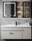 Wall Mounted Smart LED Mirror Bathroom Vanity Cabinet Set