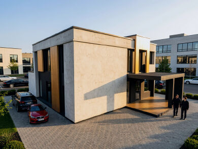 Single-story office building 