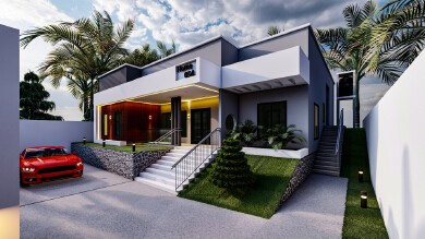 THE MODERN VILLA DESIGN
